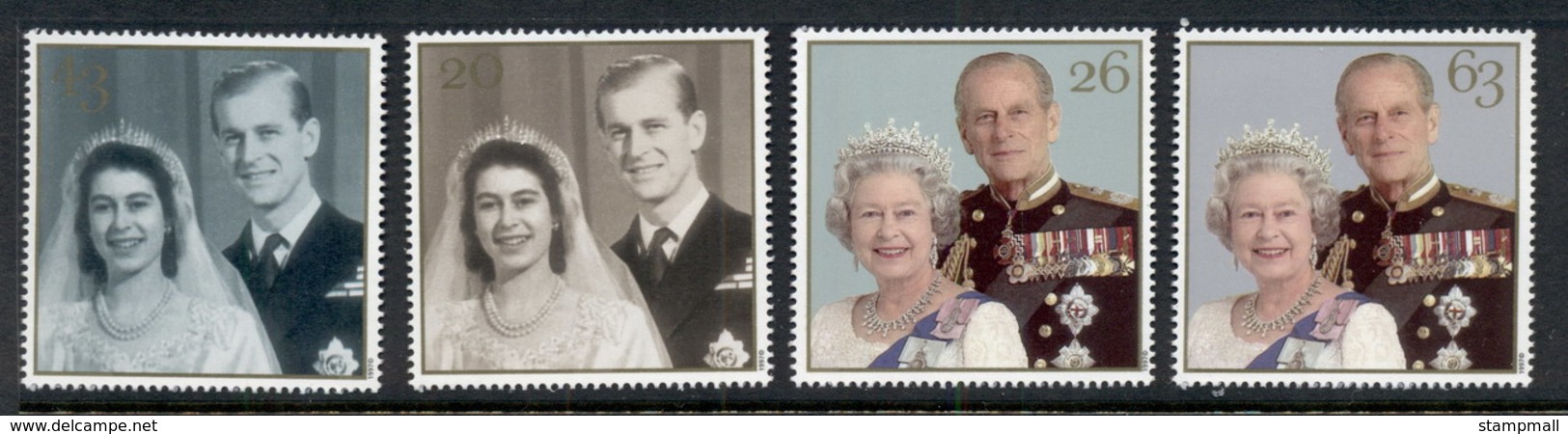 GB 2007 Royal Wedding 50th Anniv MUH - Unclassified