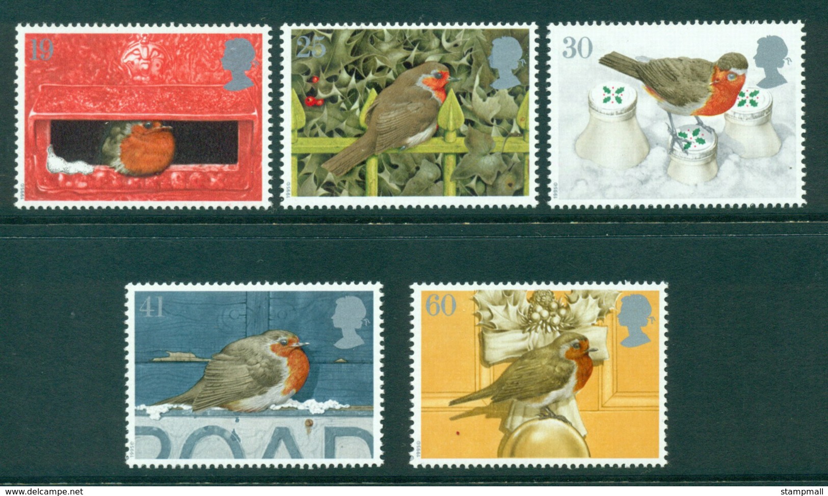 GB 1995 Xmas Robins MUH Lot29406 - Zonder Classificatie