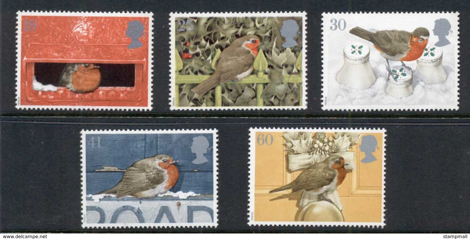 GB 1995 Xmas, Robin, Birds MUH - Unclassified