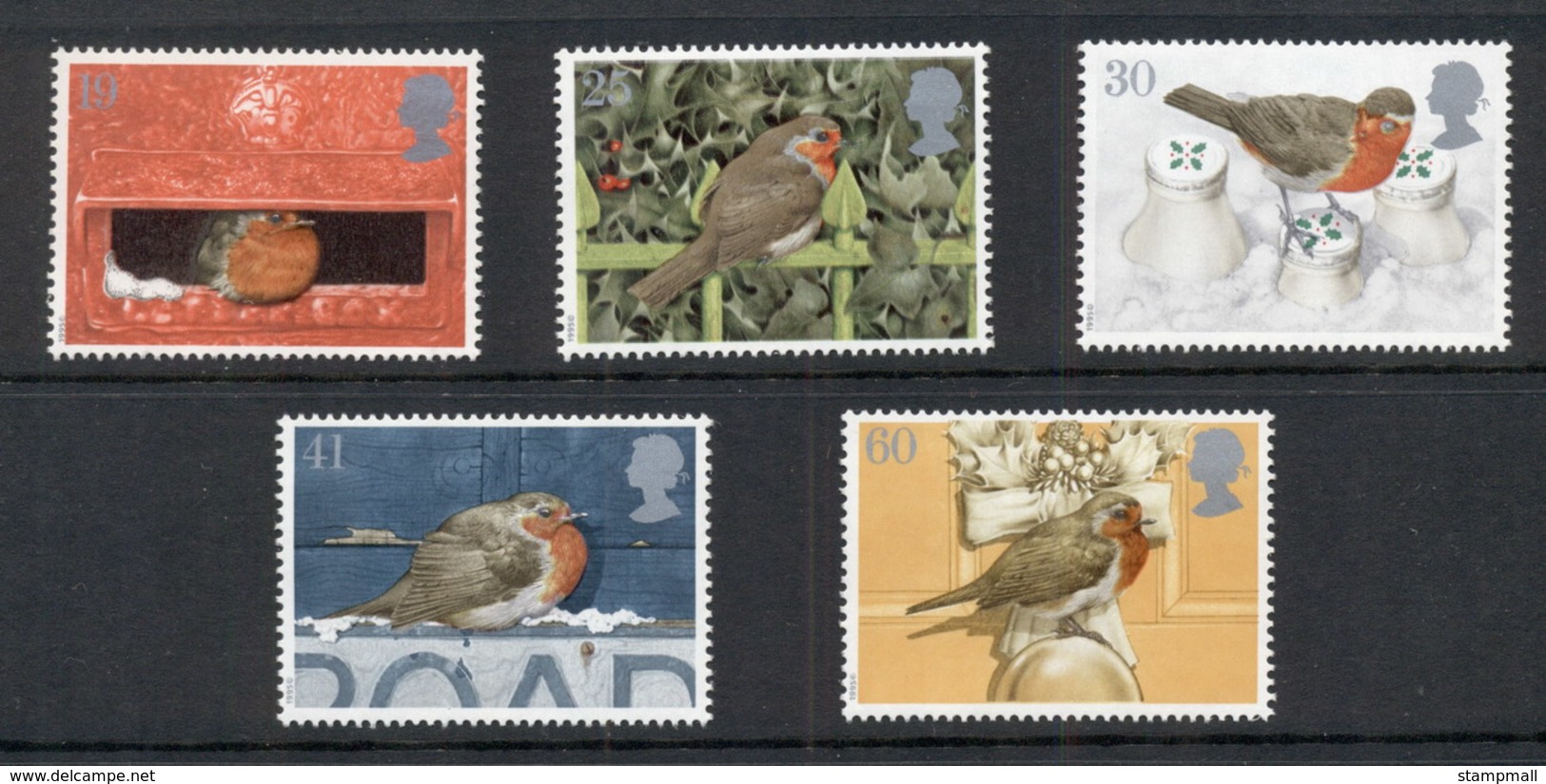 GB 1995 Xmas, Robins, Birds MUH - Non Classés