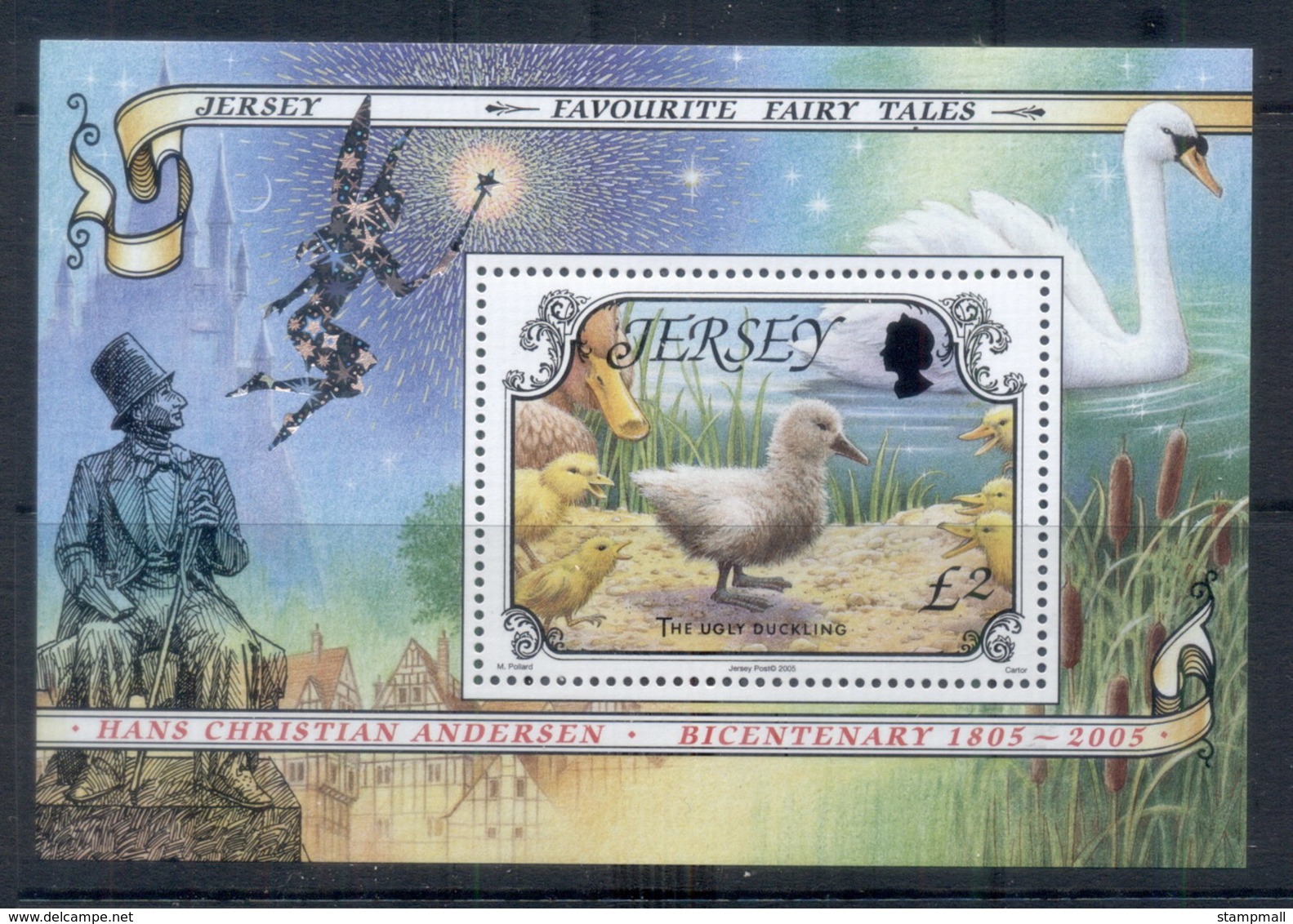 Jersey 2005 Fairy Tales, Hans Christian Andersen MS MUH - Jersey