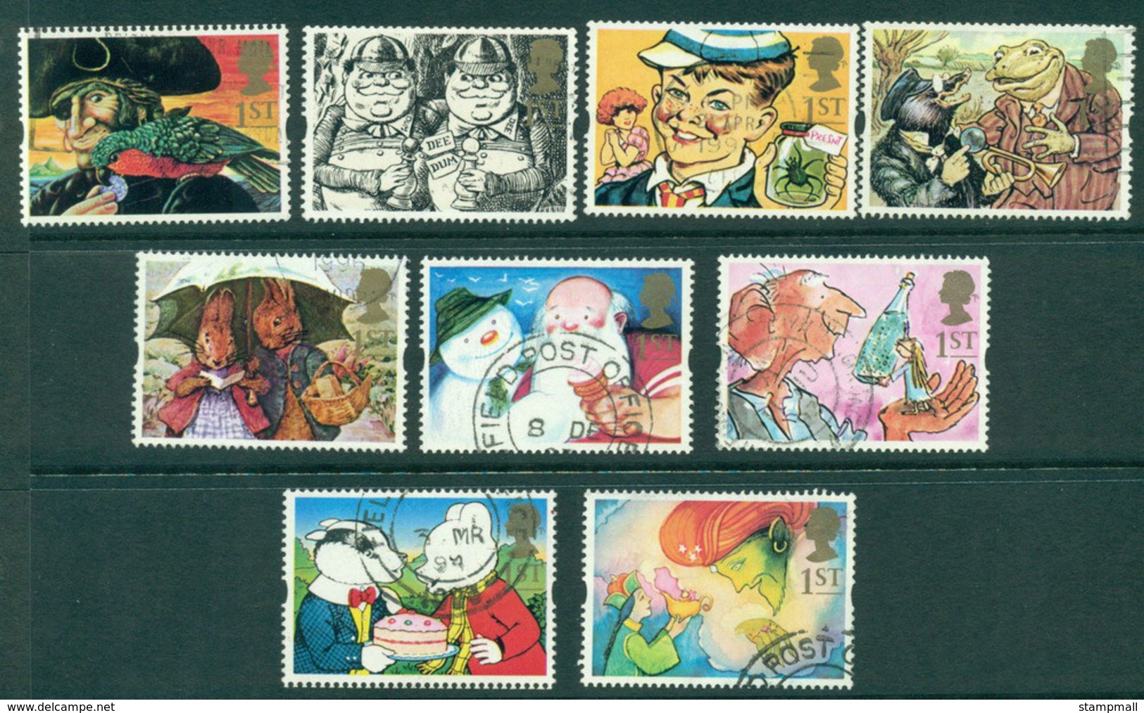 GB 1993 Greetings Stamps (9/10) FU Lot24333 - Zonder Classificatie