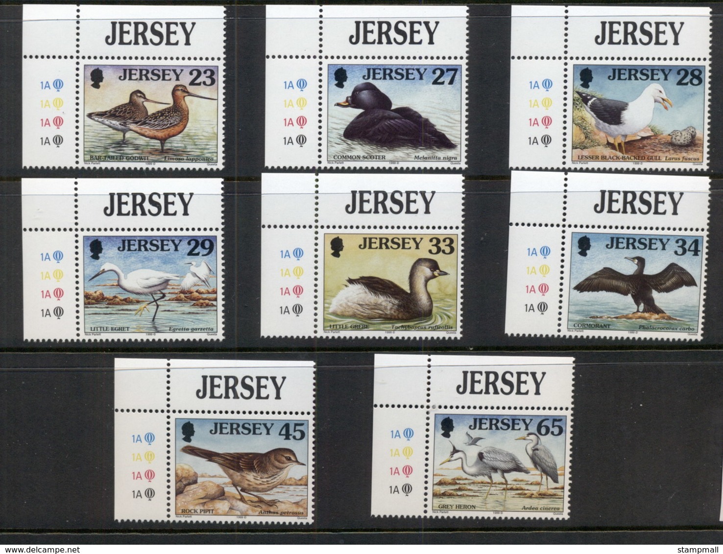 Jersey 1999 Seabirds MUH - Jersey