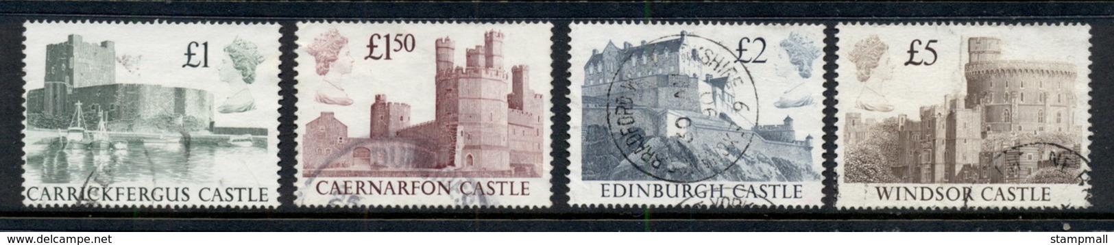 GB 1988 Castles FU - Zonder Classificatie