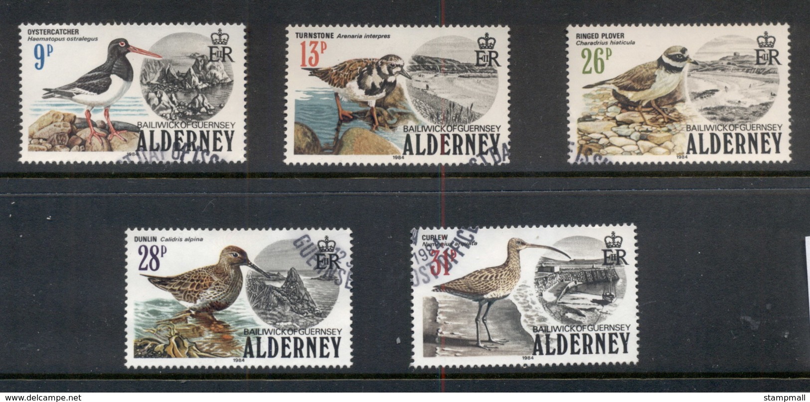 Alderney 1984 Wading Birds FU - Alderney