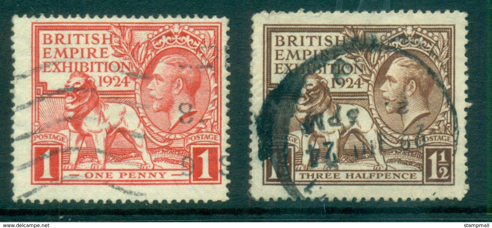 GB 1924 KGV British Empire Exhibition (1 1/2d TL Corner Faults) FU Lot66760 - Unclassified