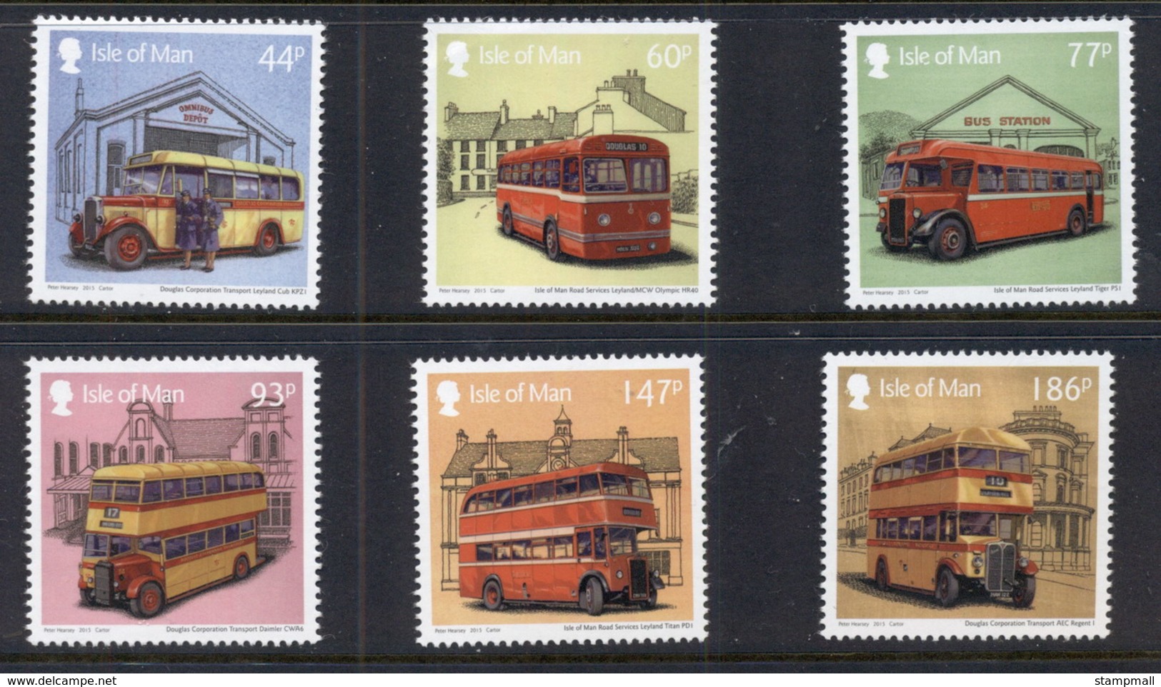 Isle Of Man 2015 Manx Buses MUH - Isola Di Man