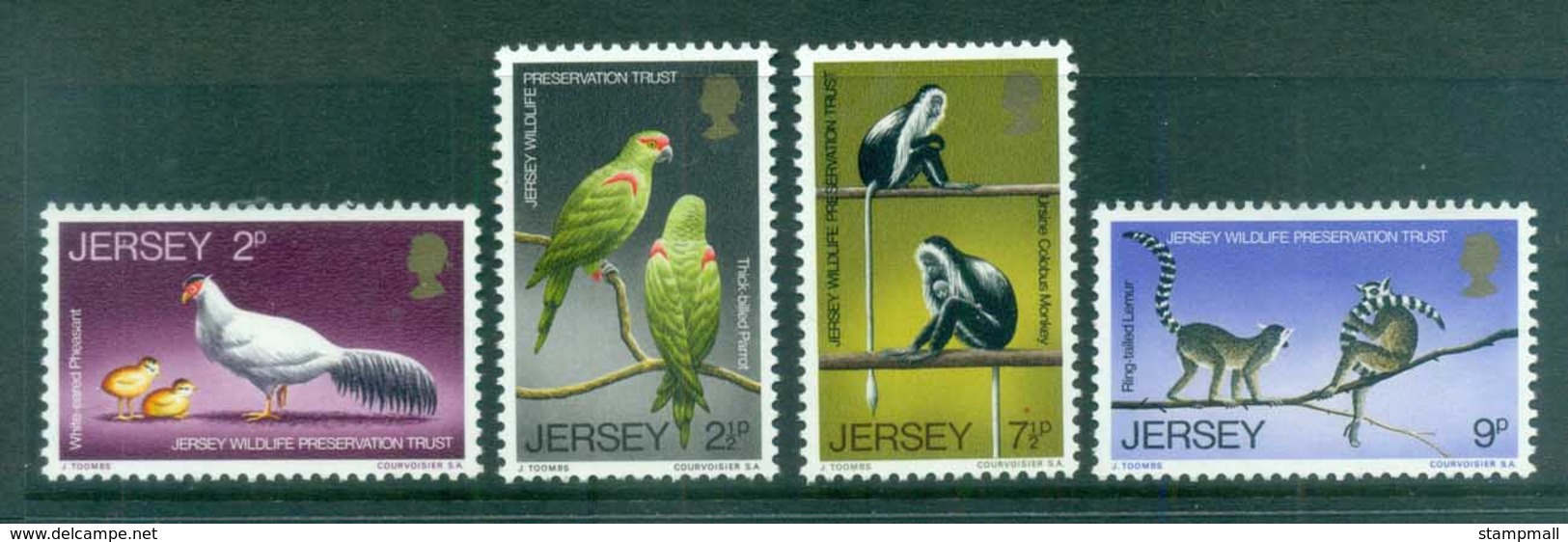Jersey 1971 Jersey Wildlife Preservation Trust MUH - Jersey