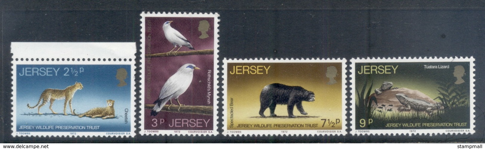 Jersey 1971 Jersey Wildlife Preservation Trust MUH - Jersey