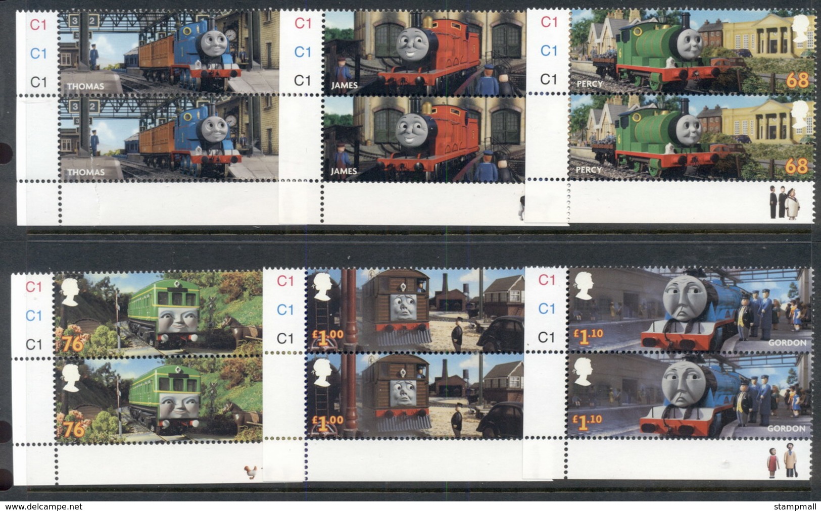 GB 2011 Thomas The Tank Engine, Wilbert Audry Pr MUH - Non Classificati