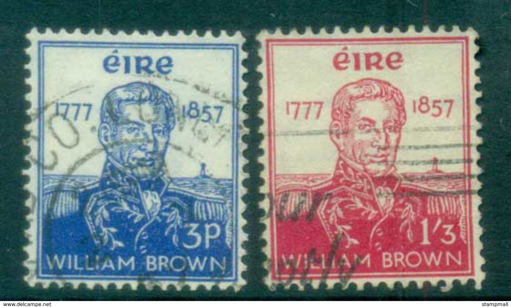 Ireland 1957 Admiral William Brown FU Lot78654 - Used Stamps