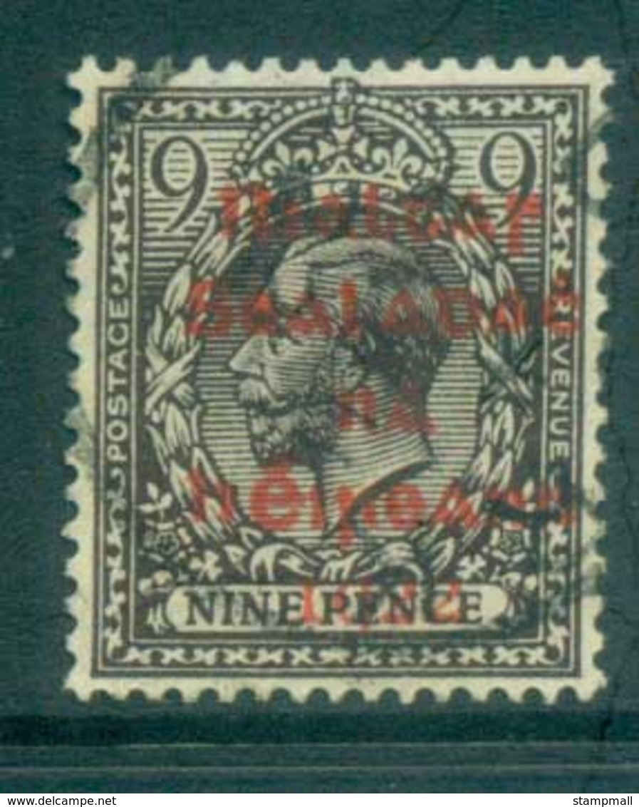 Ireland 1922 9d Agate Provisional Opt. Red Dollard FU Lot78392 - Used Stamps