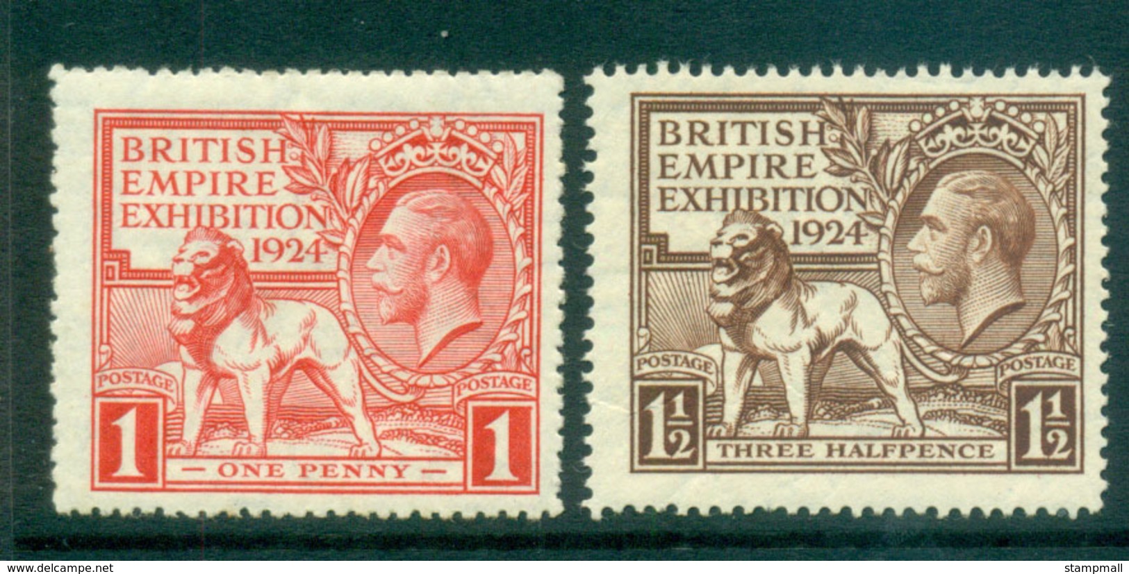 GB 1924 British Empire Exhibition MLH Lot66779 - Ohne Zuordnung