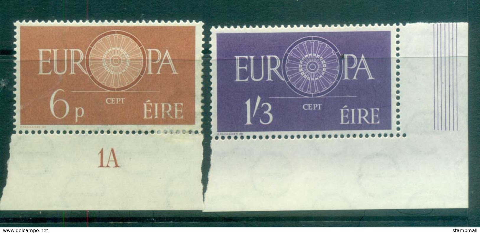 Ireland 1960 Europa MLH Lot78666 - Usati