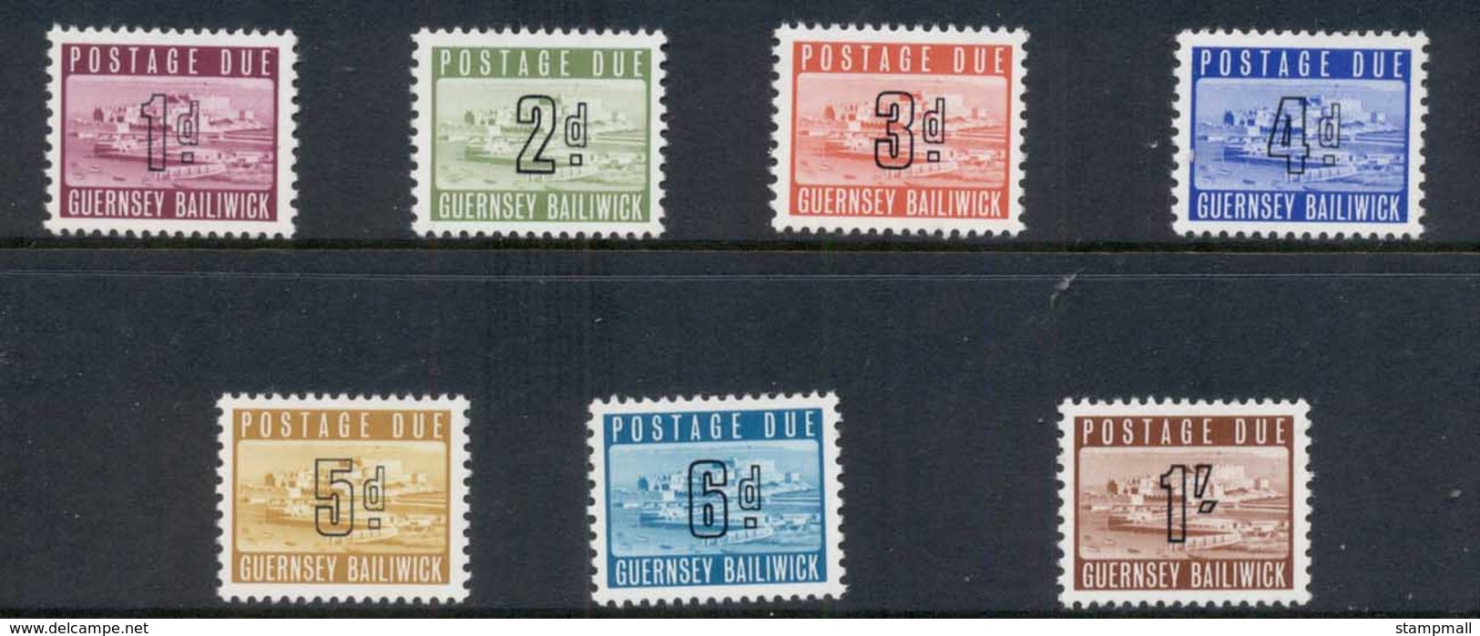 Guernsey 1969 Postage Dues MUH - Guernesey