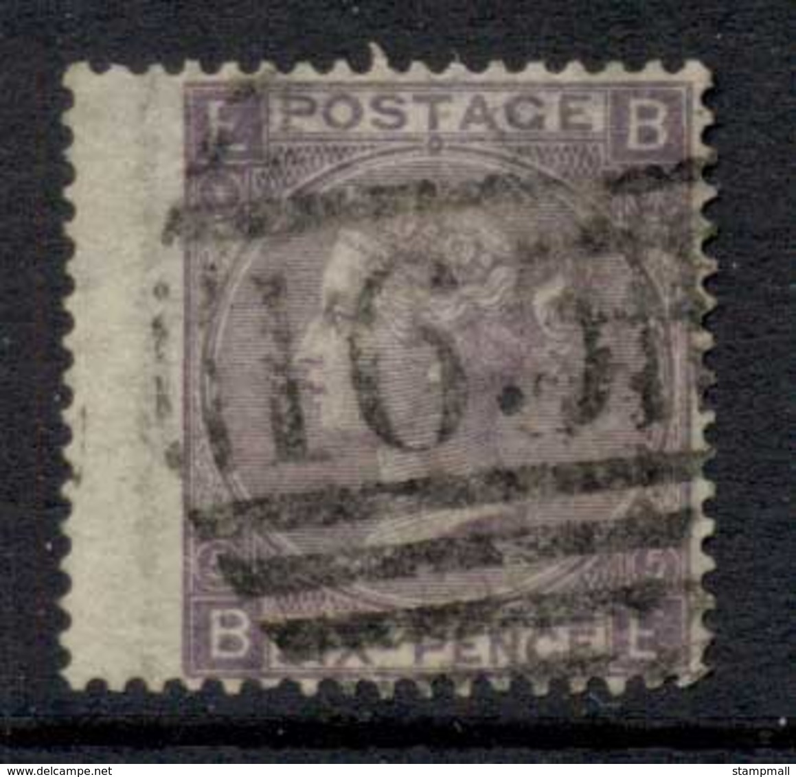 GB 1865 QV 6d Lilac FU - Other & Unclassified