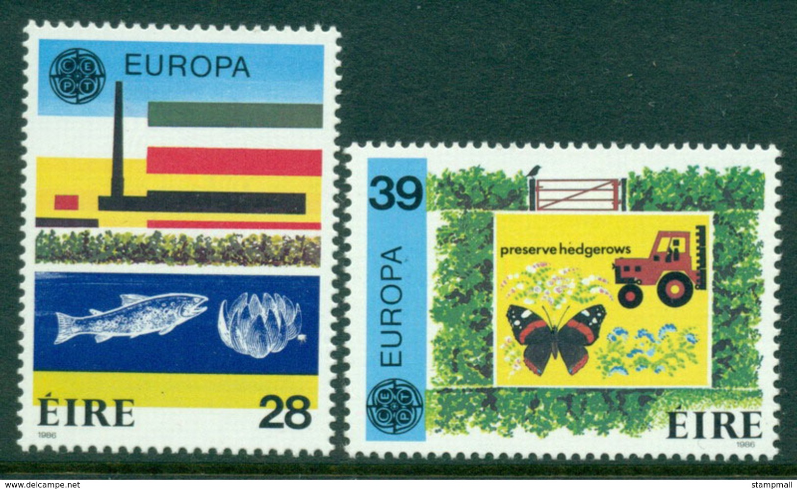 Ireland 1986 Europa MUH Lot15742 - Unused Stamps