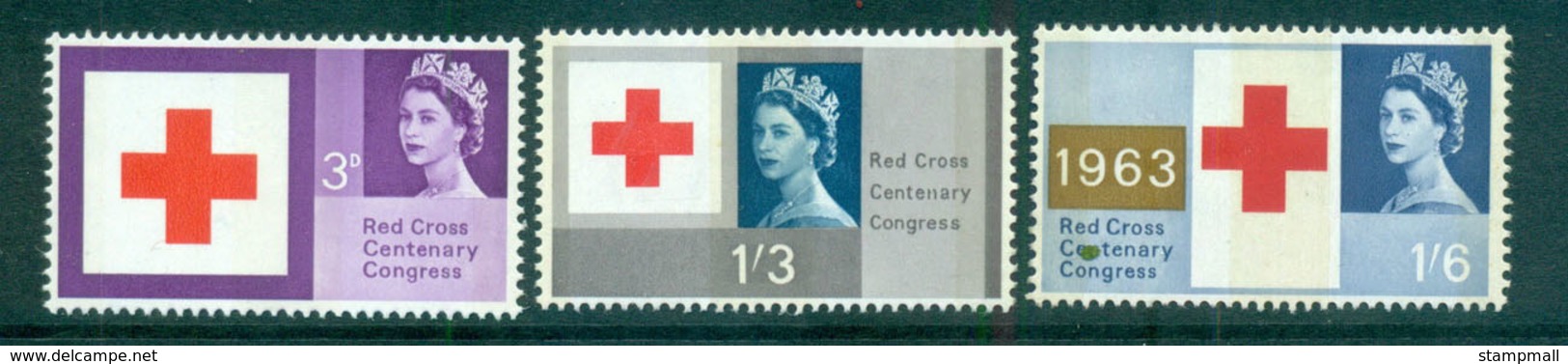 GB 1963 Red Cross Cent. Phos. MUH Lot66823 - Unclassified