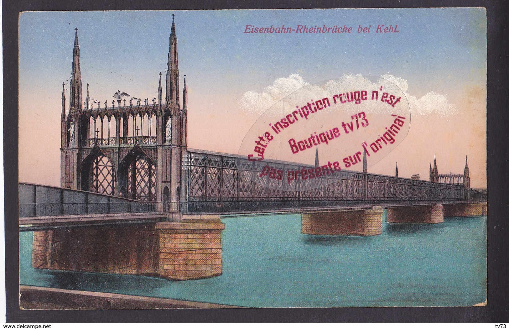 Q0404 - EISENBAHN  Rheinbrücke Bei Kehl - Allemagne - Kehl