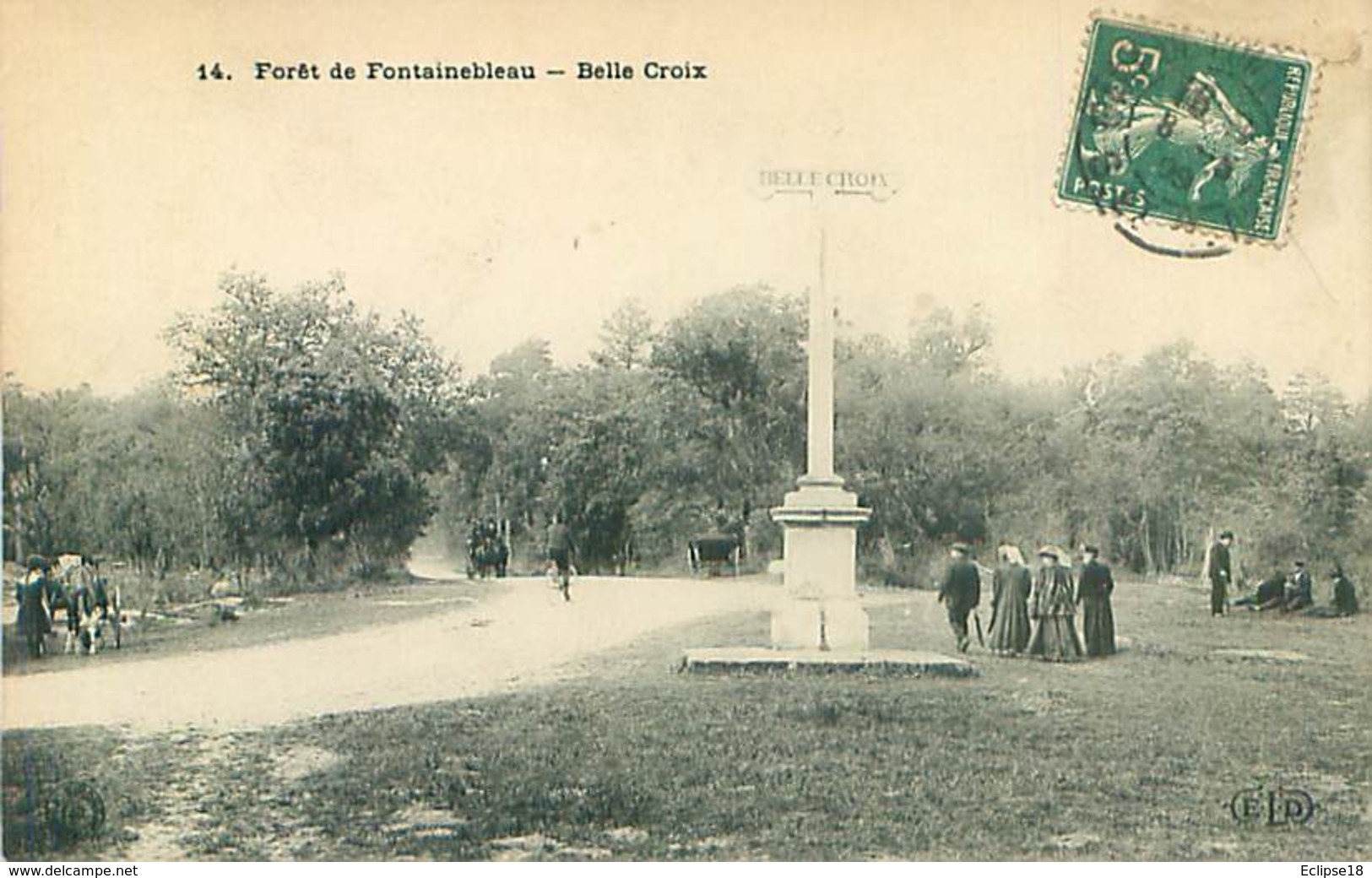 Foret De Fontainebleau - Belle Croix   T 160 - Fontainebleau