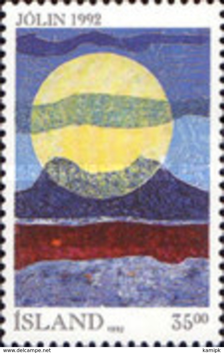 USED STAMPS Iceland - Christmas Stamps	  - 1992 - Used Stamps