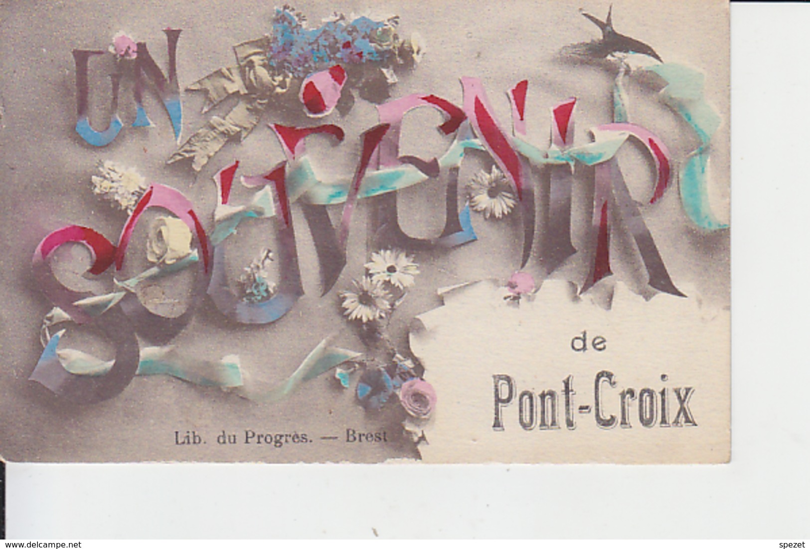 PONT-CROIX : Un Souvenir - Pont-Croix