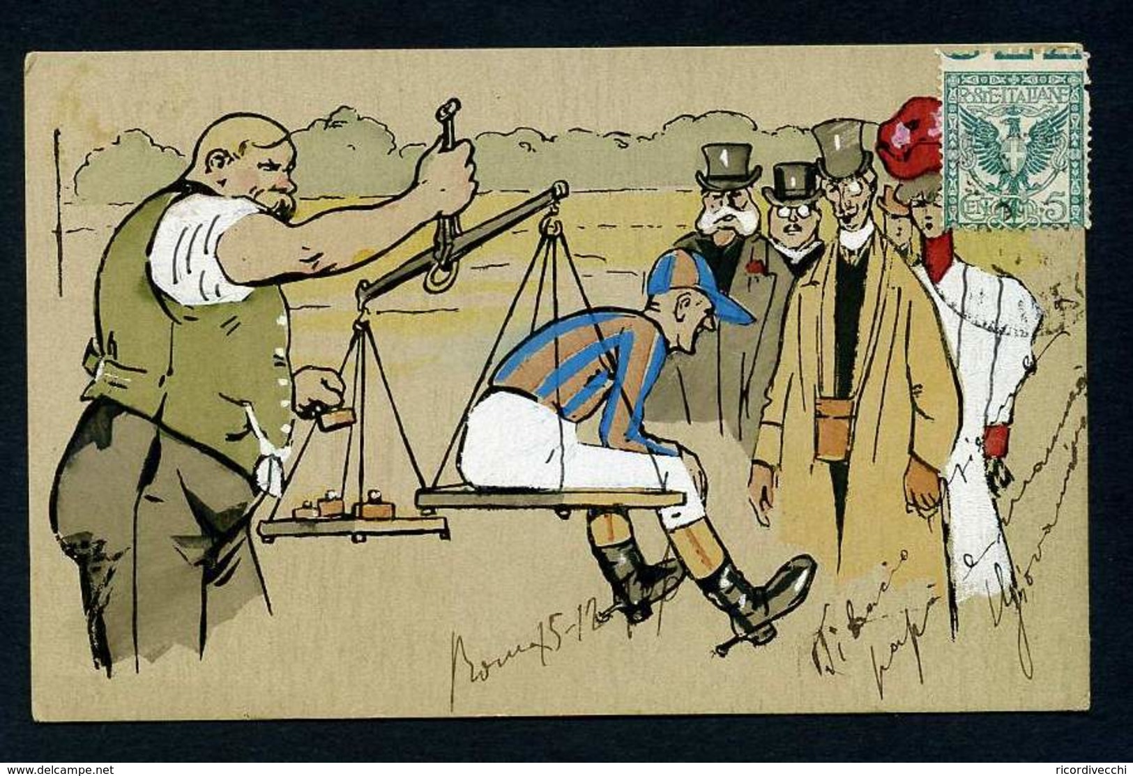Cartolina Illustratore  Dipinta A Mano - 1900-1949