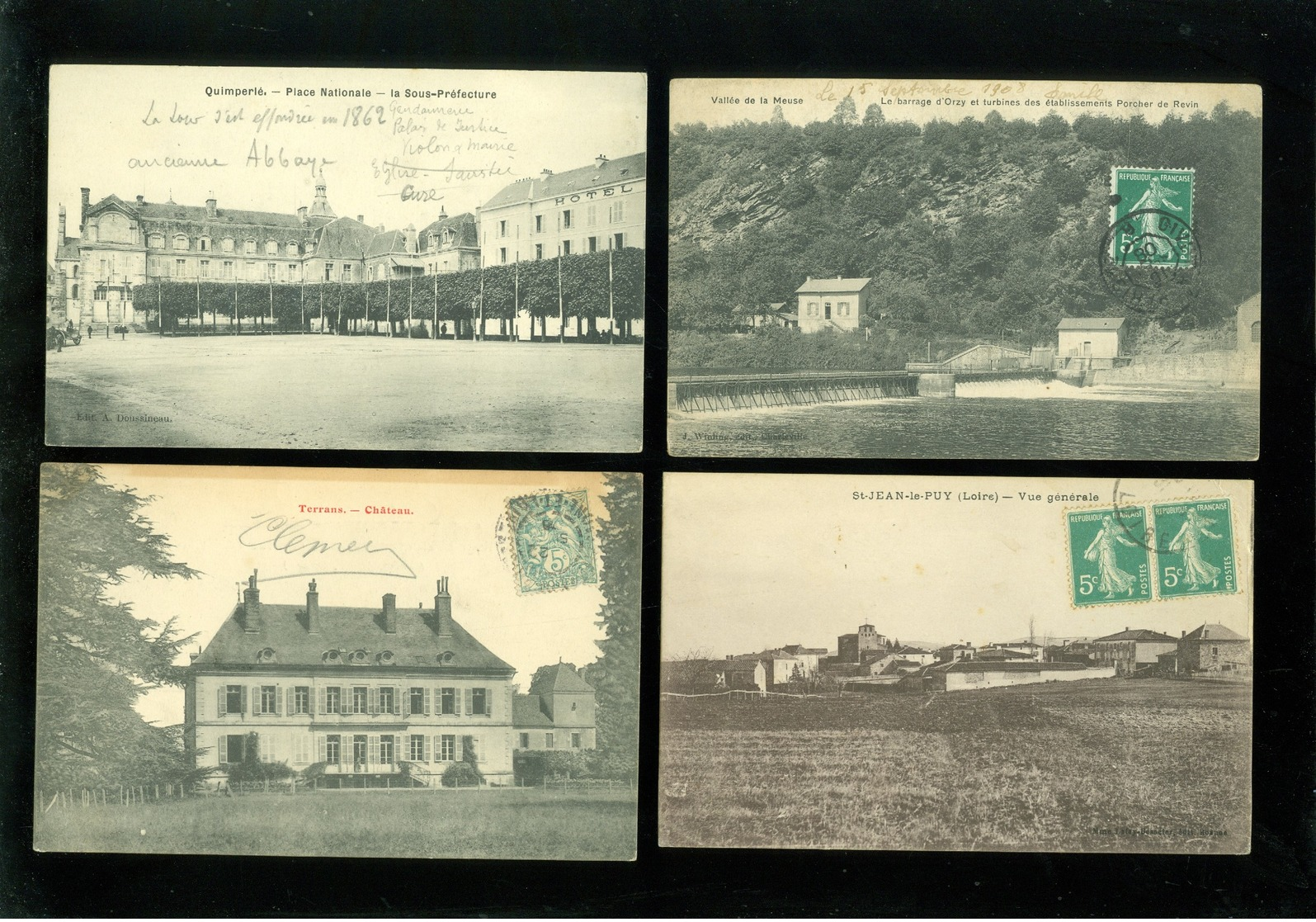 Beau lot de 60 cartes postales de France     Mooi lot van 60 postkaarten van Frankrijk  - 60 scans