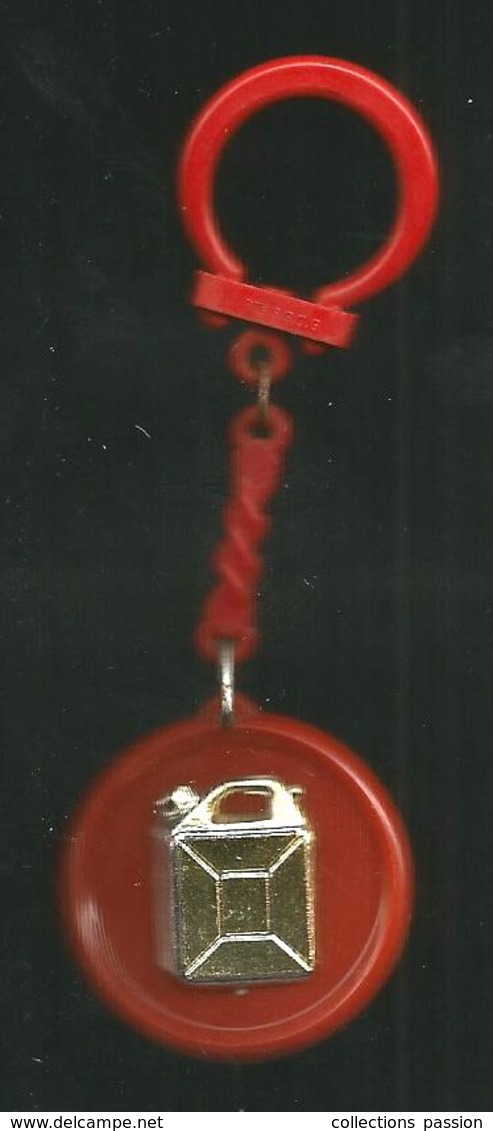 Porte Clefs, Clés , Plastiques CLE , Qualité , Bidon D'essence  , 2 Scans ,  Frais Fr 1.95 E - Porte-clefs