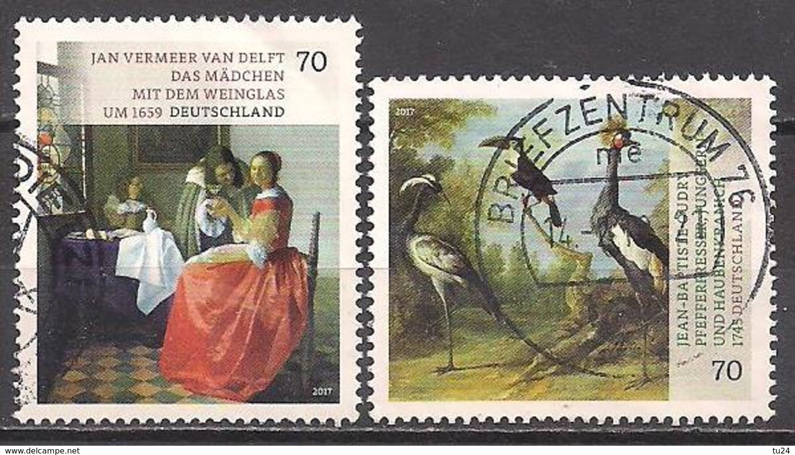 Deutschland  (2017)  Mi.Nr.  3274 + 3275  Gest. / Used  (4ae29) - Gebraucht