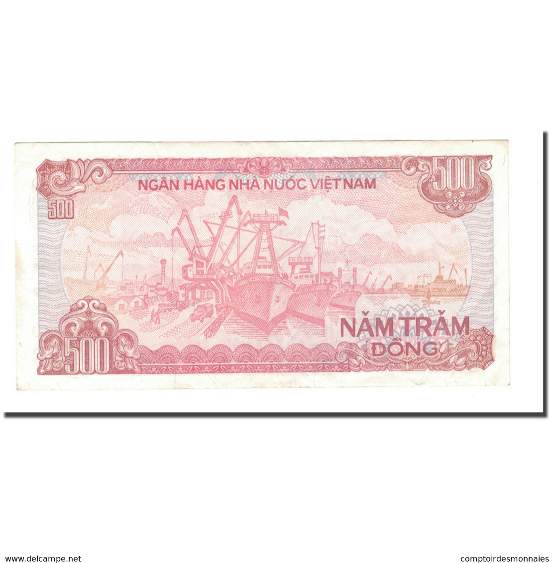 Billet, Viet Nam, 500 D<ox>ng, 1988, 1989, KM:101a, SUP - Vietnam