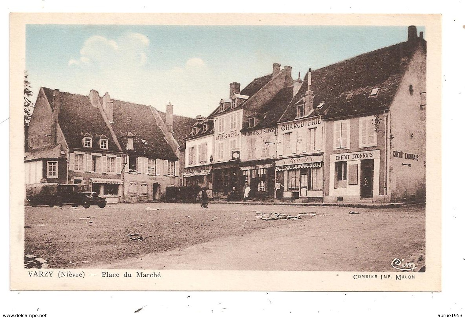 Varzy-Place Du Marché-(C.9009) - Altri & Non Classificati