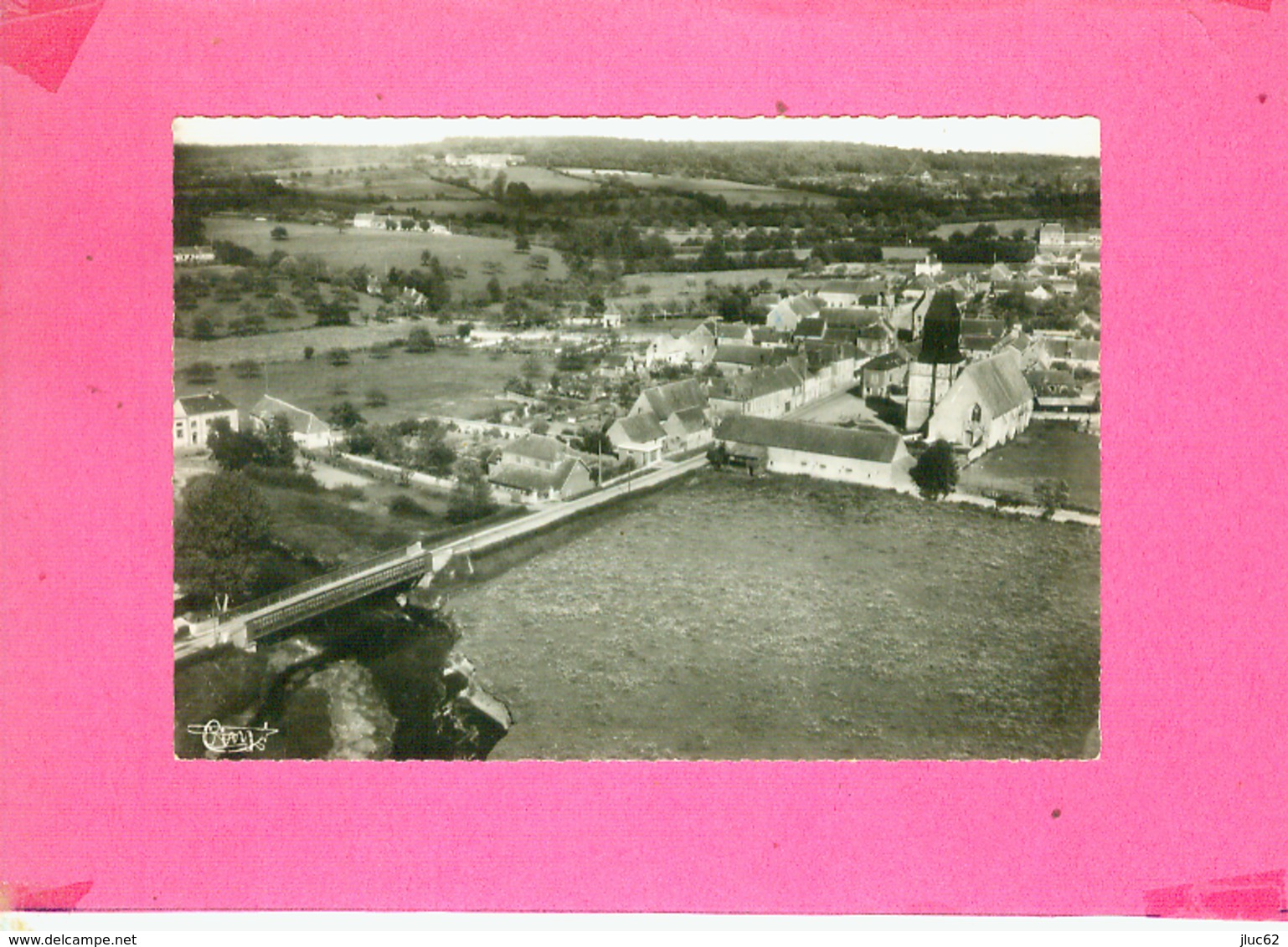 CP.  72.  AVEZE.  VUE  AERIENNE.  LE  PONT  SUR  L'HUISNE - Autres & Non Classés