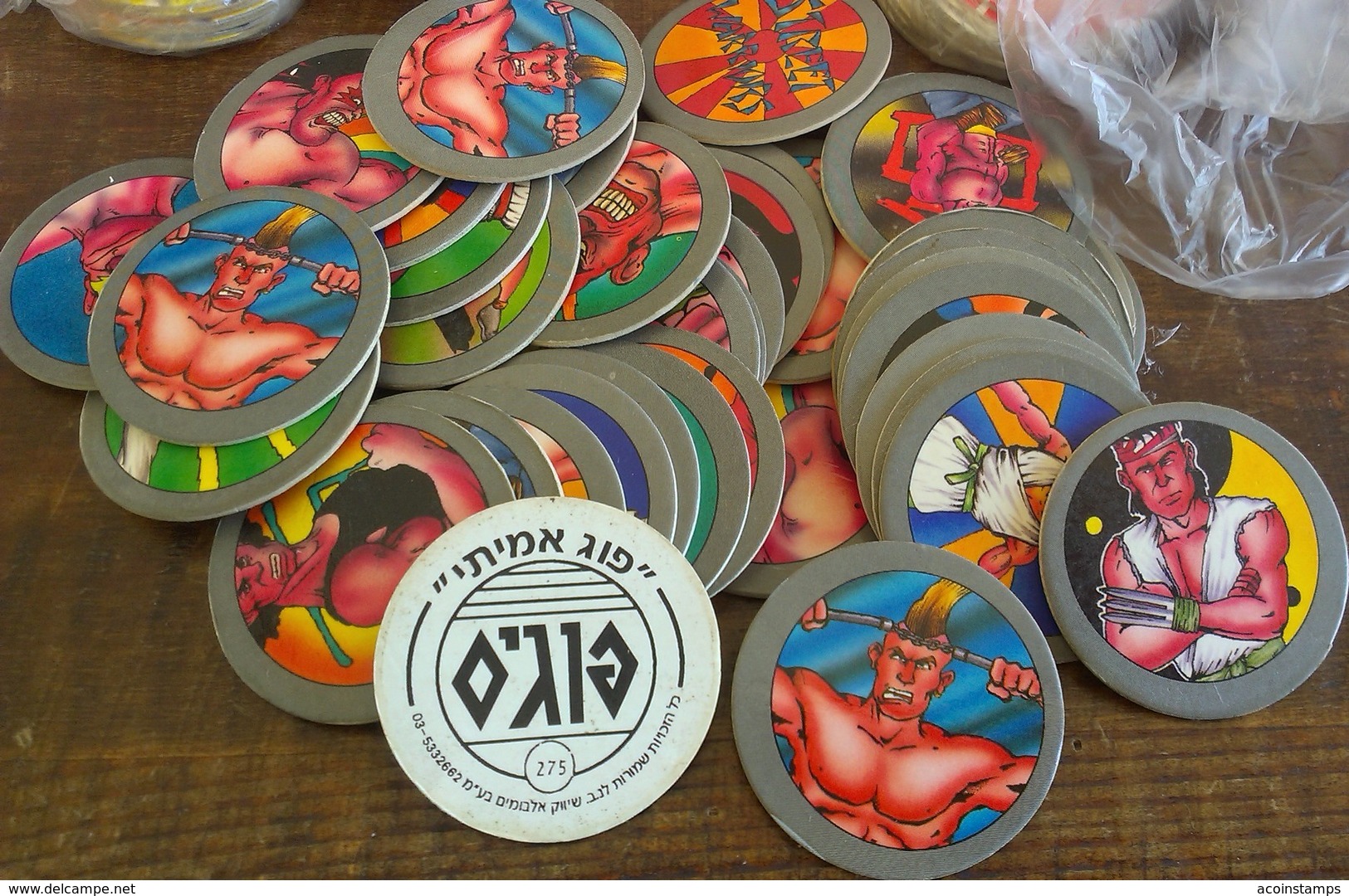 "FUGI" Old Vintage Game,hebrew Language,1990th,Israel,big Lot. - Jouets Anciens