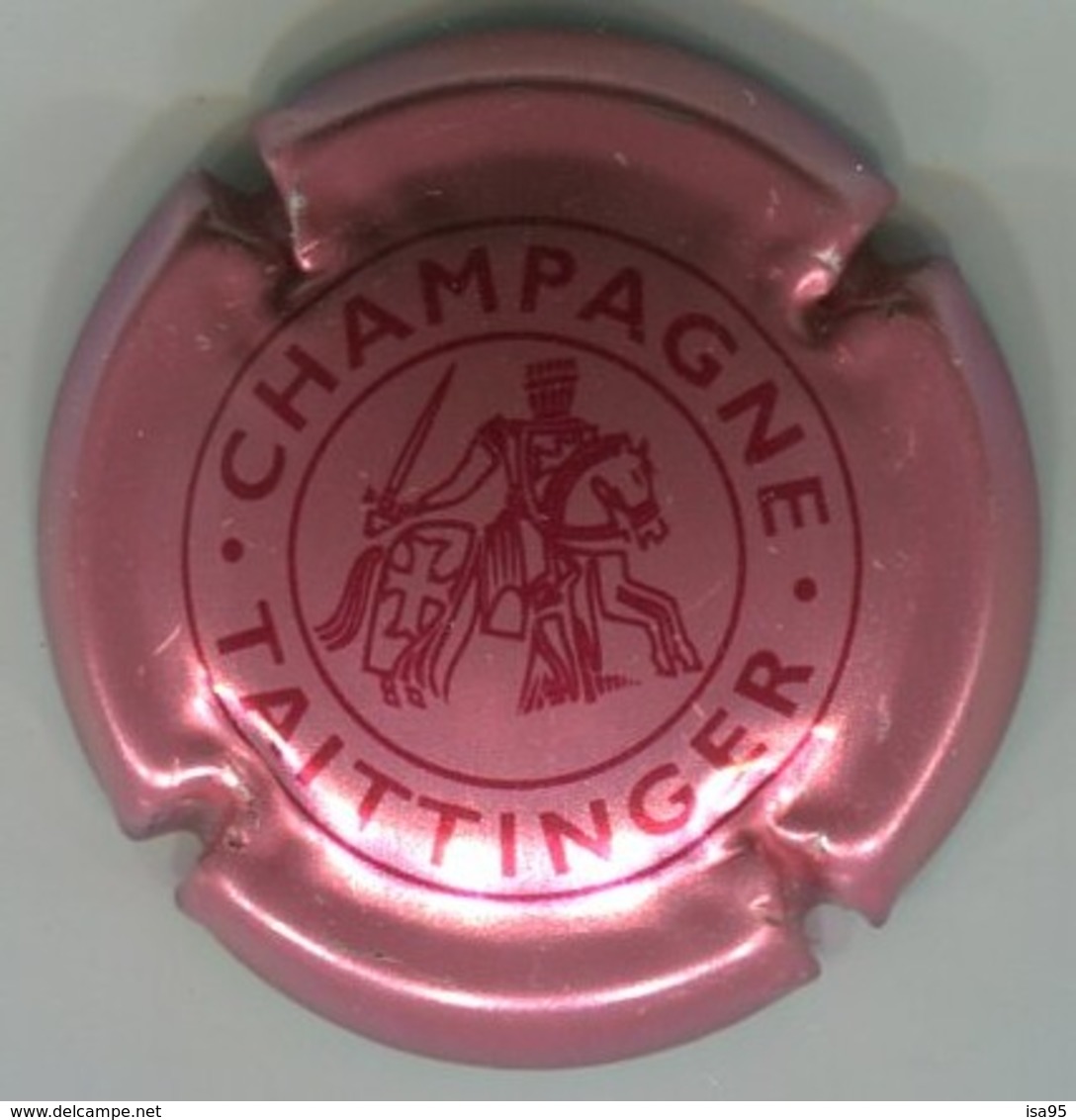 CAPSULE-CHAMPAGNE TAITTINGER N°92c Rosé & Rouge - Taittinger