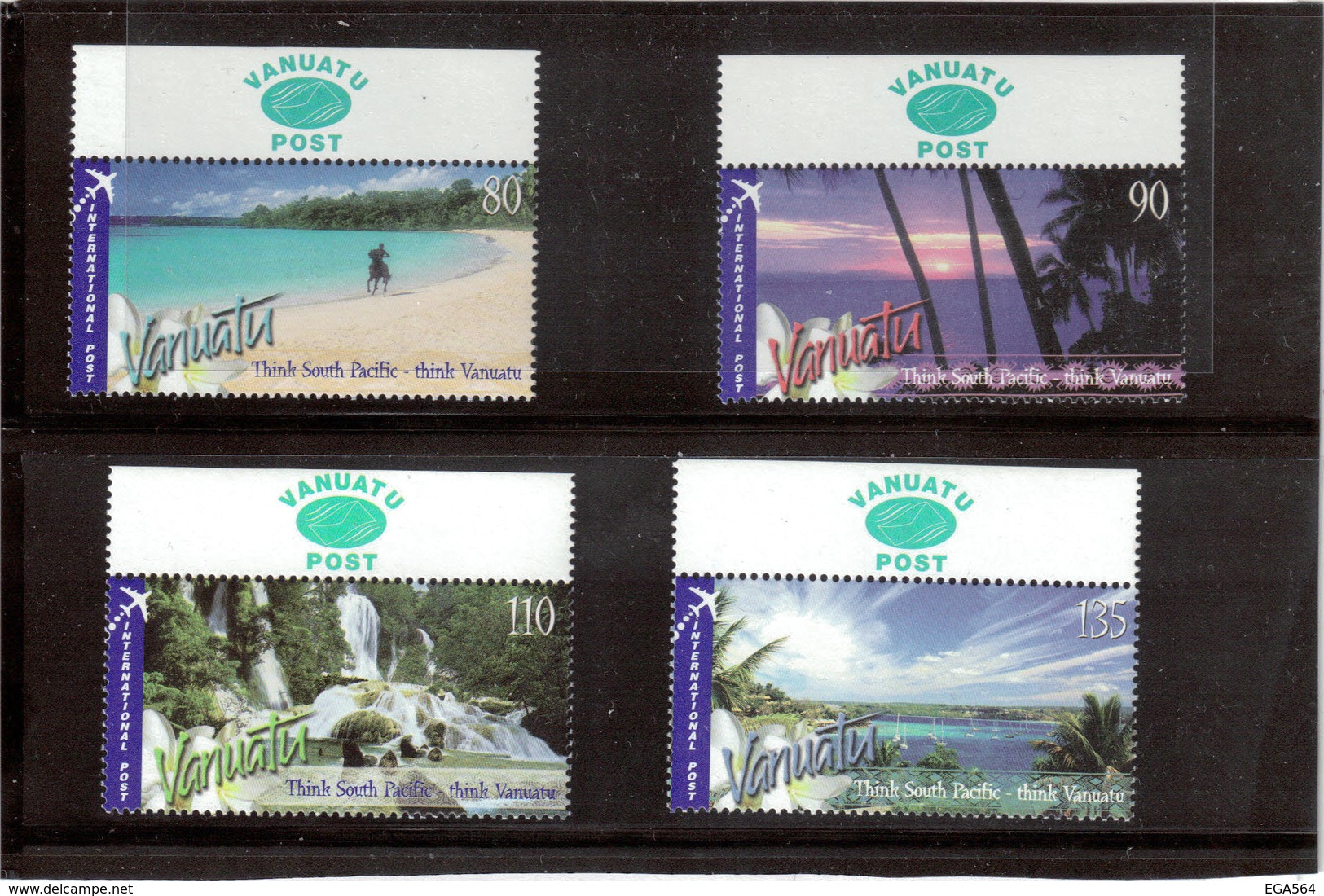 M27 - VANUATU - 1226 / 1229 ** MNH De 2005 - Paysages Des Côtes - - Vanuatu (1980-...)