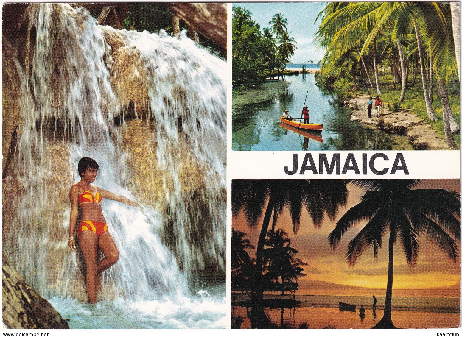 Jamaica - (Publ.: John Hinde) - 'C-Day 8th September 1969'  Print On Jamaica 9D - 8C Stamp - Jamaica