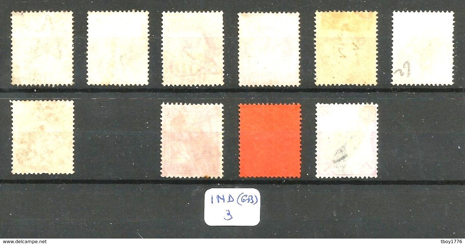 IND (GB) YT 57/67 ( Sauf 64 ) En Obl. - 1902-11 King Edward VII