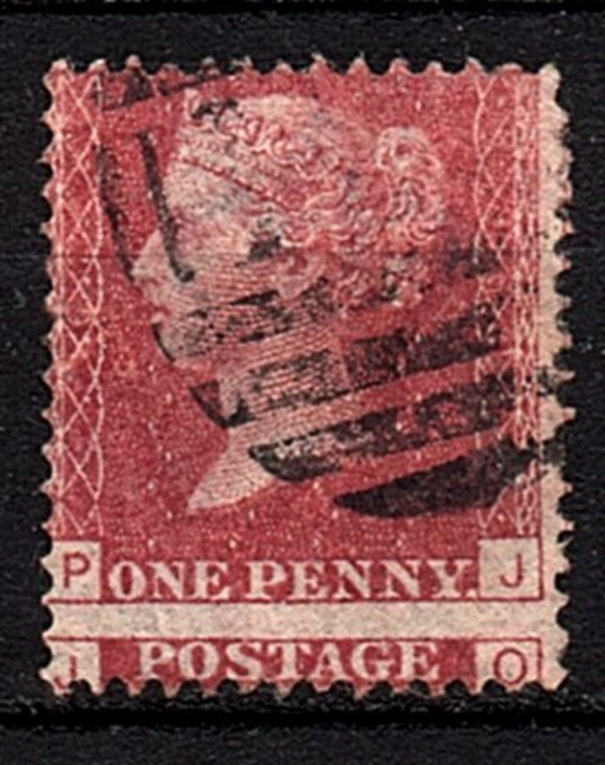 POSTAGE AT BOTTOM!! Very Fin E Used Plate  162 (462) - Usados