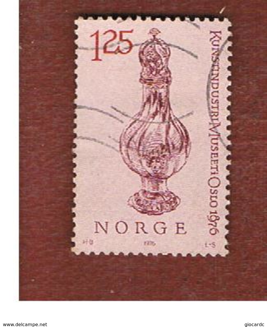 NORVEGIA  (NORWAY)    SG 755  -   1975 OSLO MUSEUM APPLIED ART -   USED ° - Oblitérés