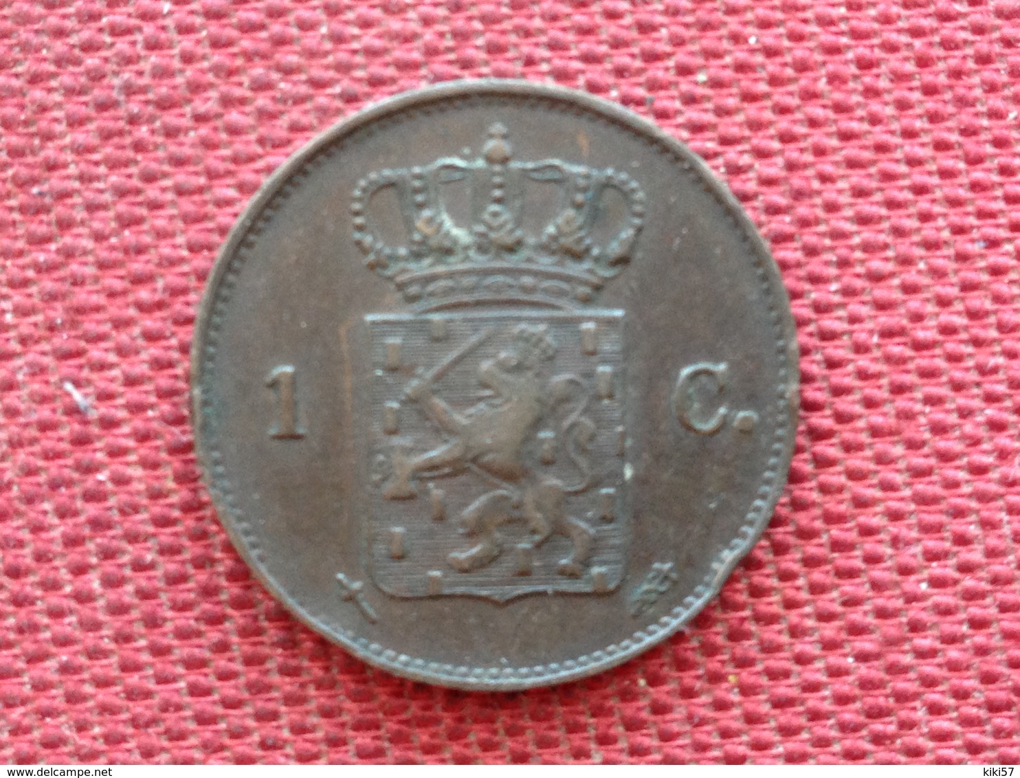 PAYS BAS Monnaie De 1 Cent 1873 TTB+++++ - 1849-1890: Willem III.