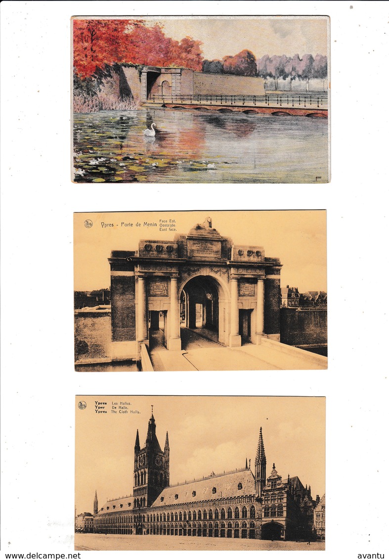 IEPER  /  YPRES /   VERZAMELING VAN 80  POSTKAARTEN /  COLLECTION