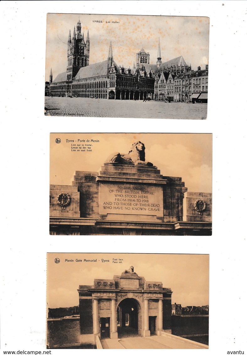 IEPER  /  YPRES /   VERZAMELING VAN 80  POSTKAARTEN /  COLLECTION