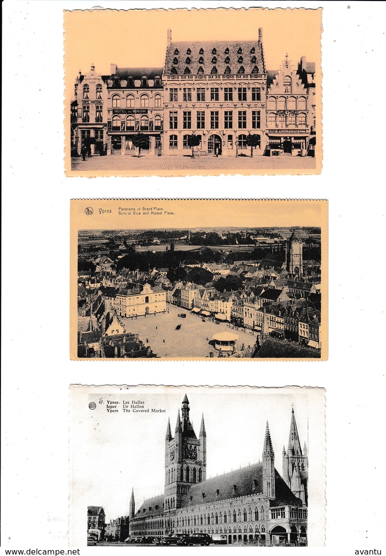 IEPER  /  YPRES /   VERZAMELING VAN 80  POSTKAARTEN /  COLLECTION