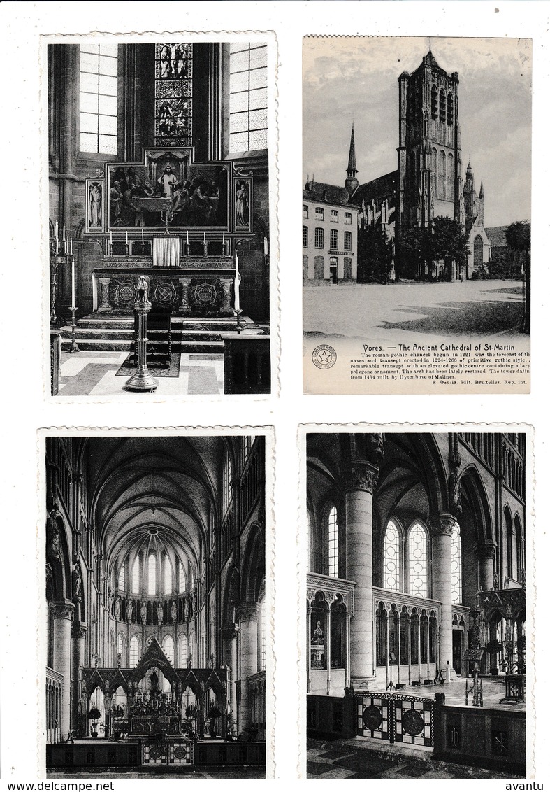 IEPER  /  YPRES /   VERZAMELING VAN 80  POSTKAARTEN /  COLLECTION