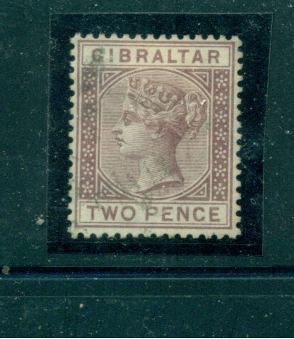Gibraltar, Königin Victoria, Nr. 10 Gestempelt - Gibraltar
