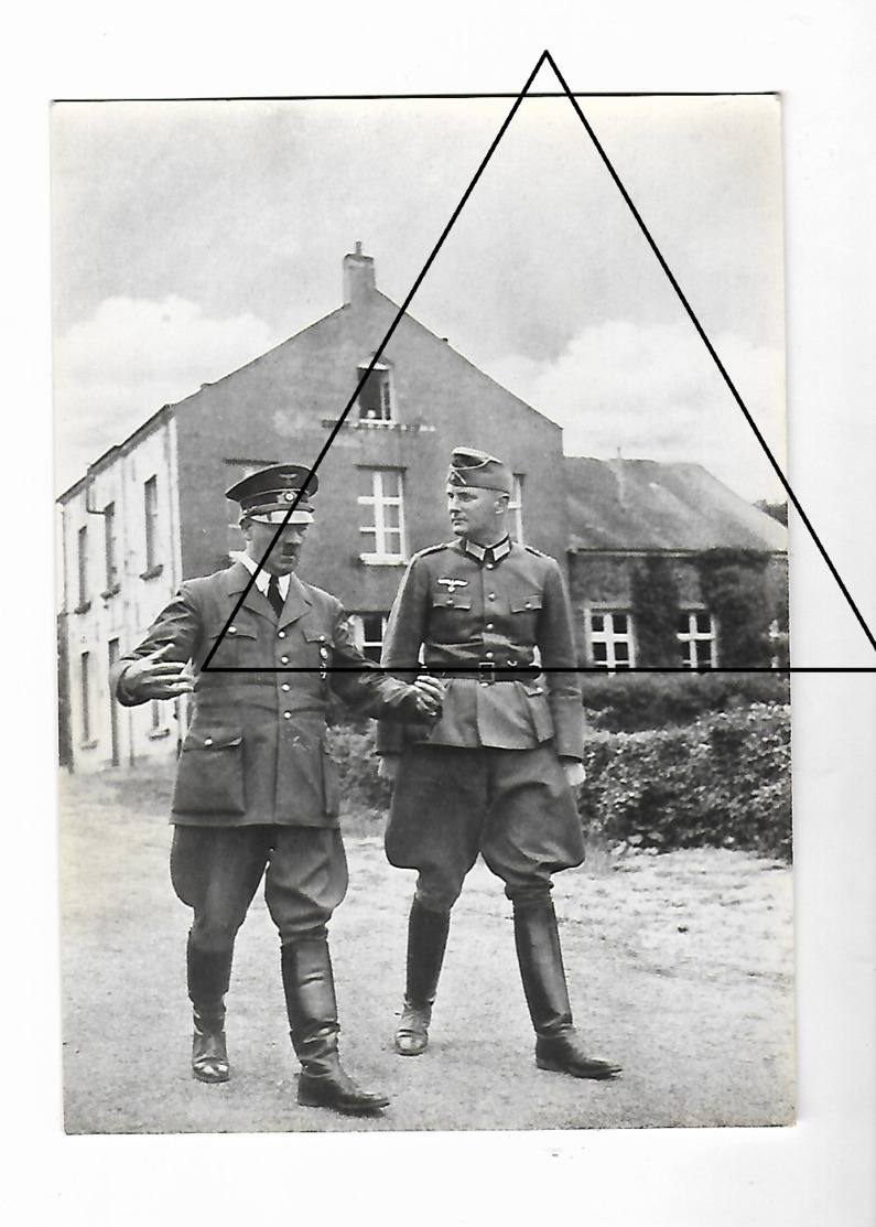 NAMUR Brûly-de-Pesche  Rode-van-Pesche HITLER SE PROMENE MAISON COMMUNALE DE BRULY PHILLIPPEVILLE COUVIN - Autres & Non Classés