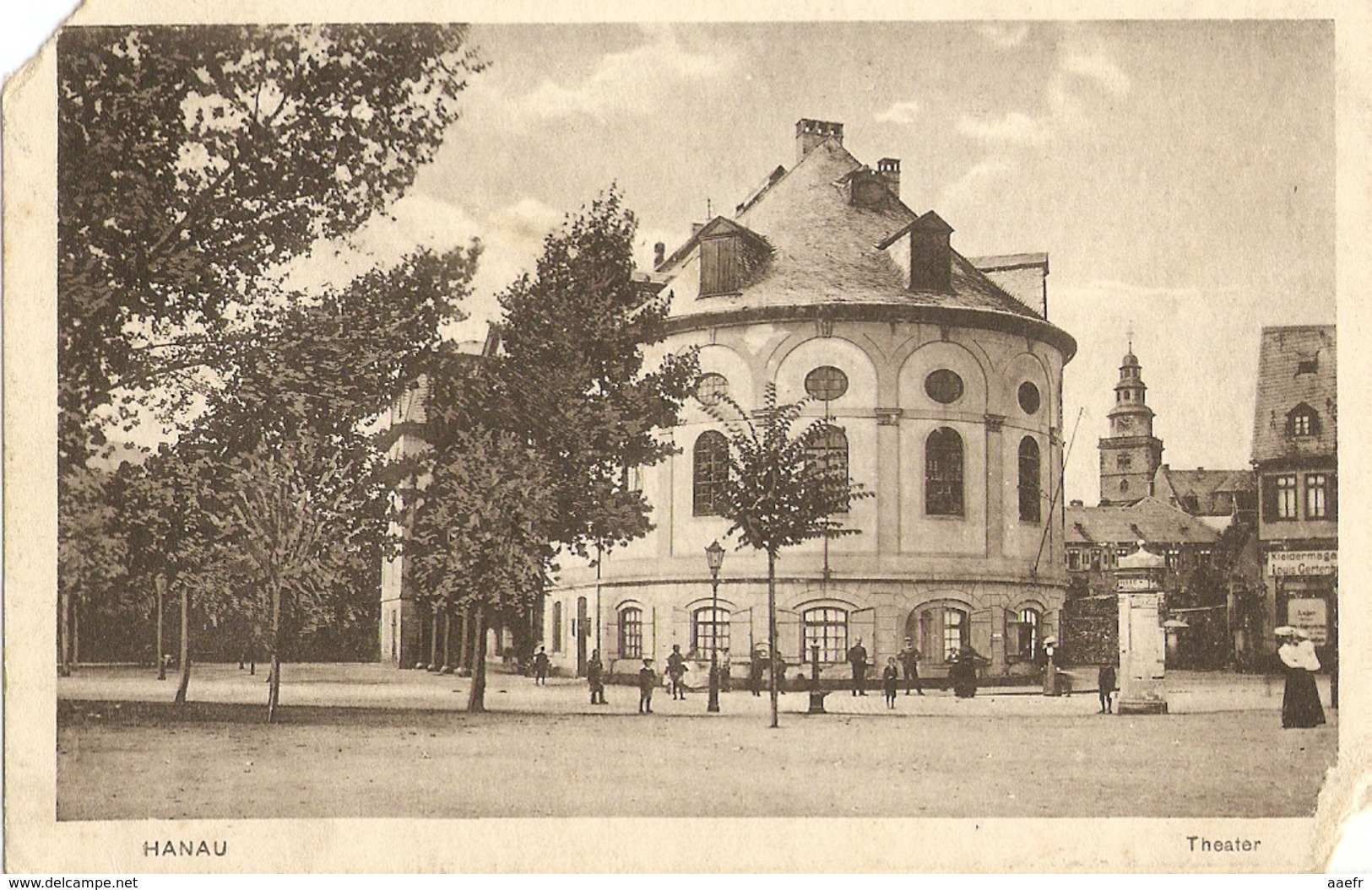 CPA Allemagne 1916 - Theatre, Hanau - Hesse - Hanau