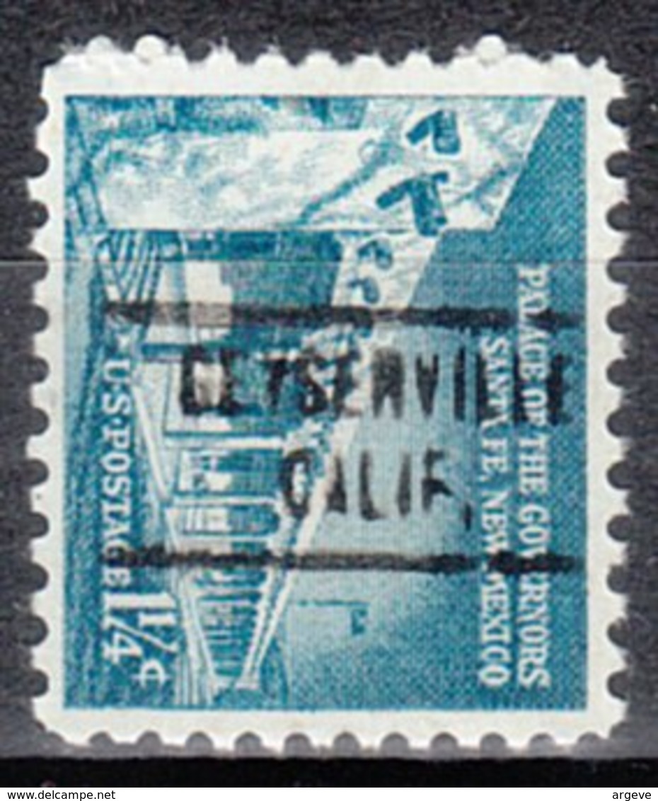 USA Precancel Vorausentwertung Preo, Locals California, Geyserville 734 - Préoblitérés