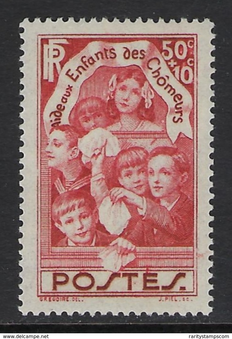 FRANCE 1936 EFANTS DES CHOMEURS Nº 312 - Neufs